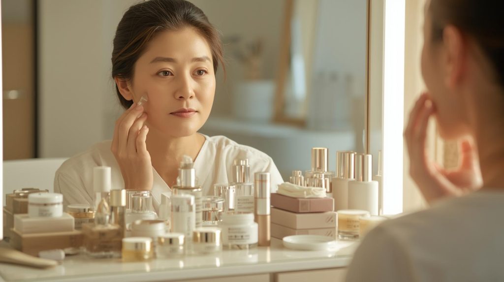 Anti-age skincare coreana