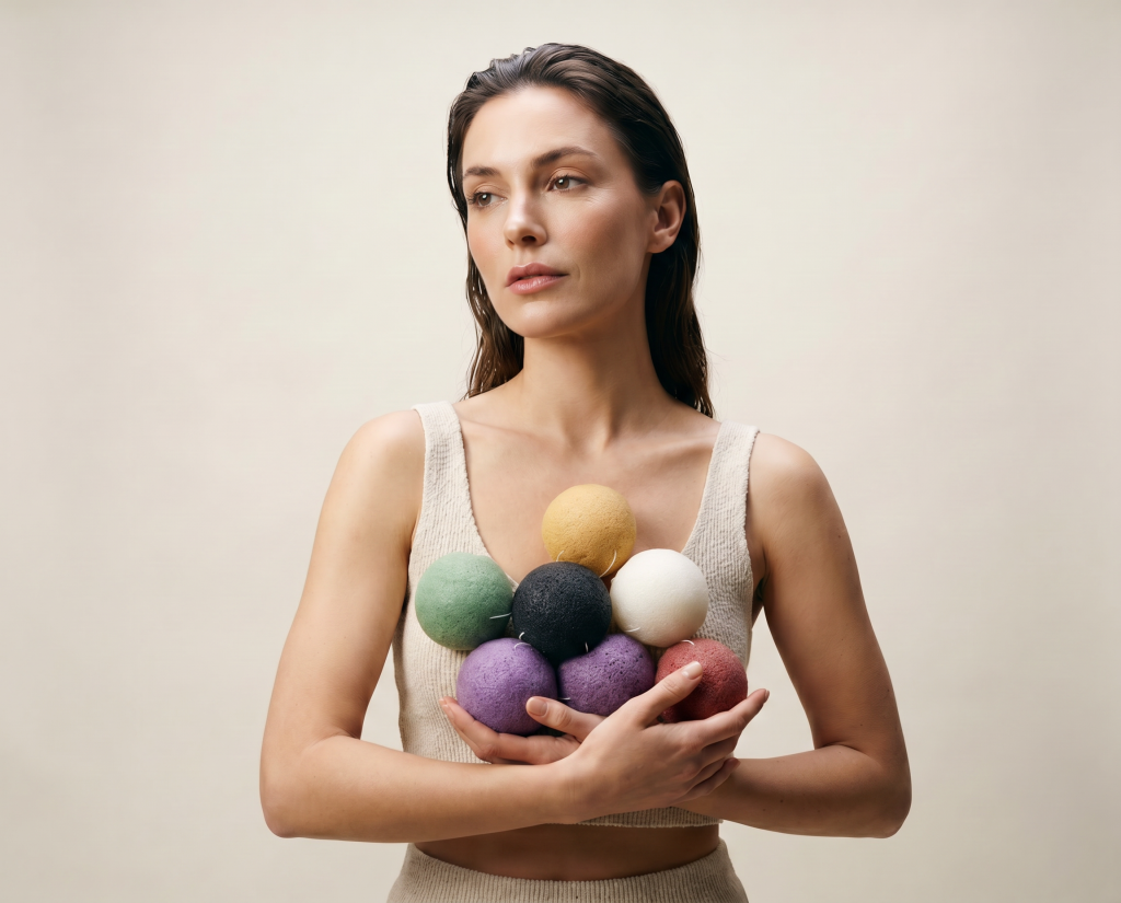 detersione con Spugna Konjac