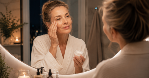Corretta routine skincare serale