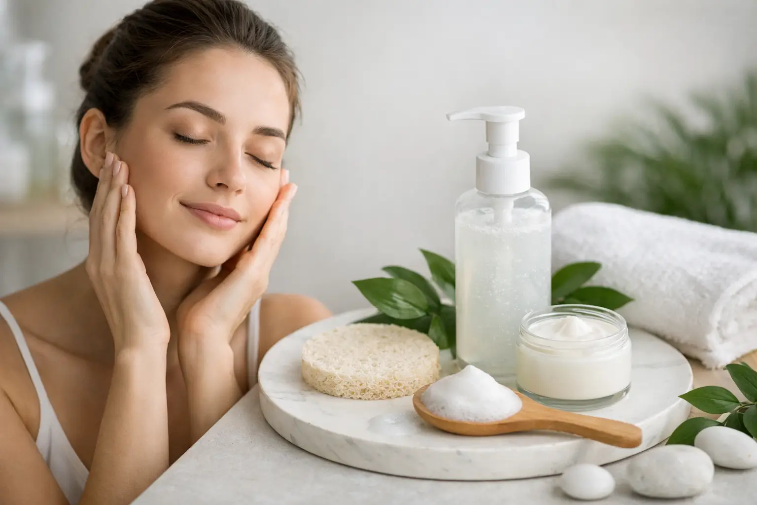 Come scegliere detergente viso delicato