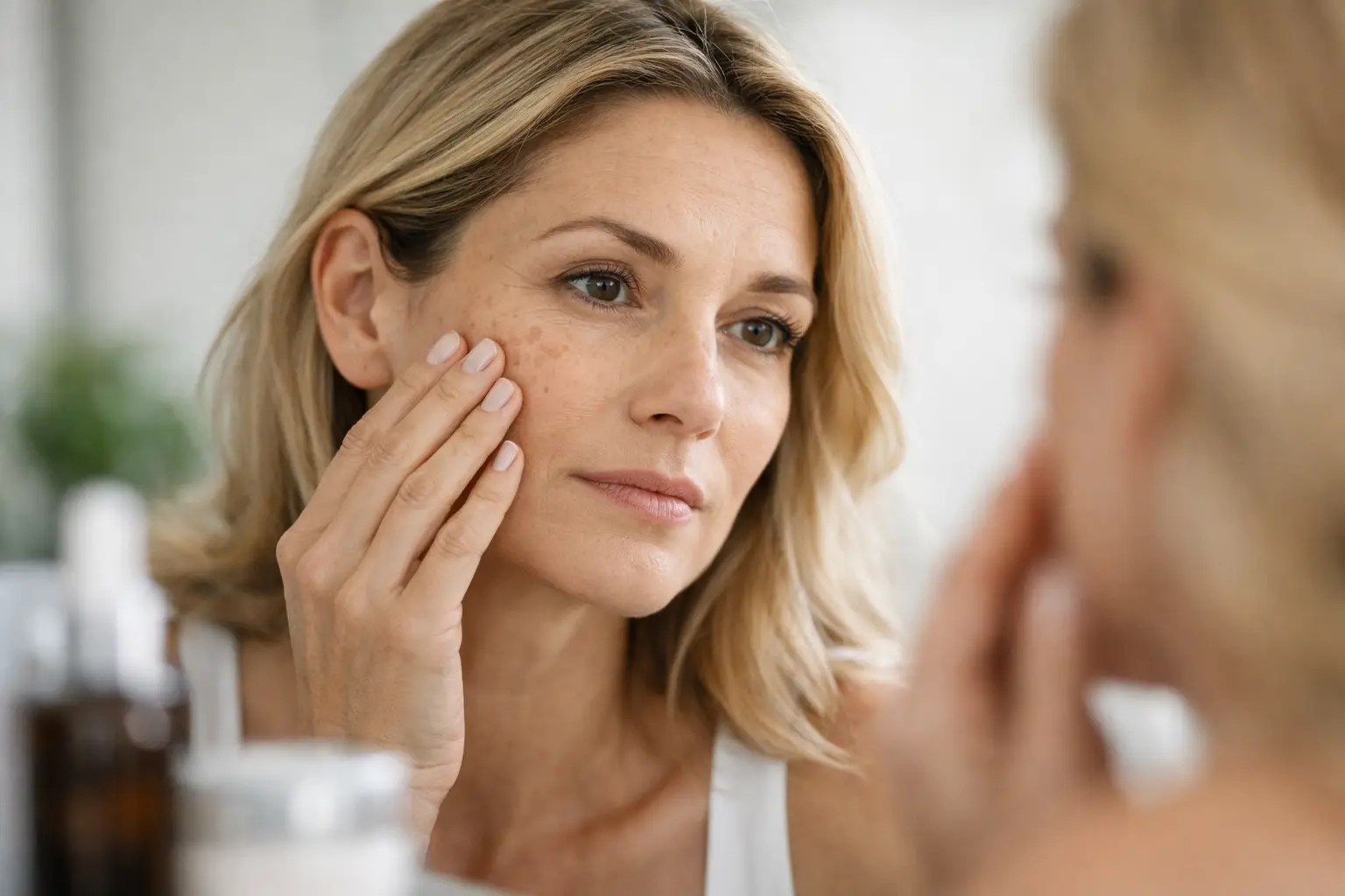 Macchie viso dopo 40: cosa fare davvero
