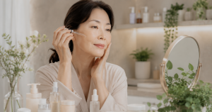 Routine skincare over 45