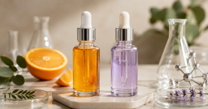 Siero alla vitamina c e siero ai peptidi