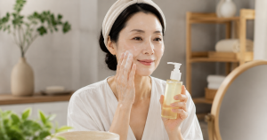 Detergente viso per doppia detersione
