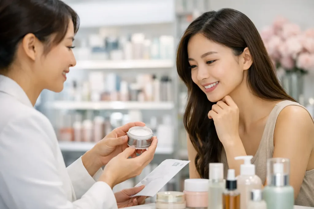 Shopping assistito skincare coreana: quando serve
