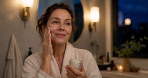 Crema skincare in menopausa