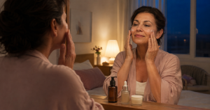 Routine skincare minima pelle matura