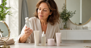 Routine skincare in menopausa