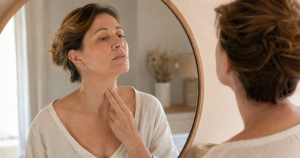 Skincare per rughe del collo