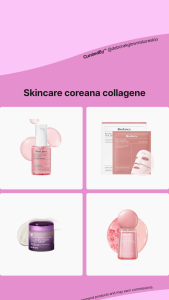Skincare coreana con collagene