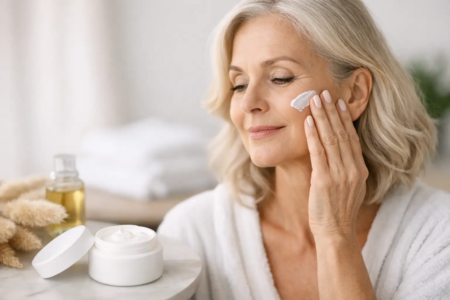 Quale crema usare in menopausa per la pelle secca